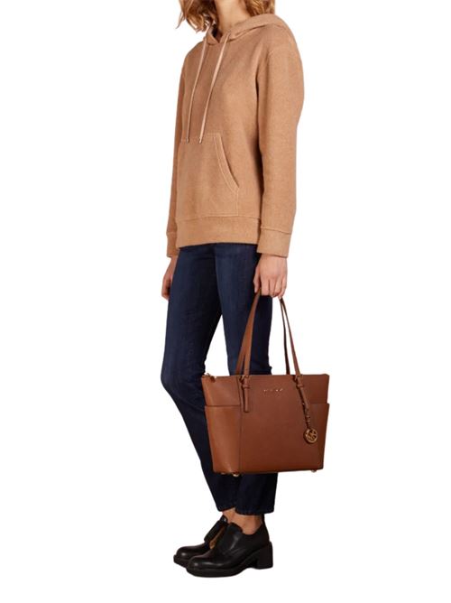 Borsa tote cognac in pelle Michael Kors | 30F2GTTT8L230